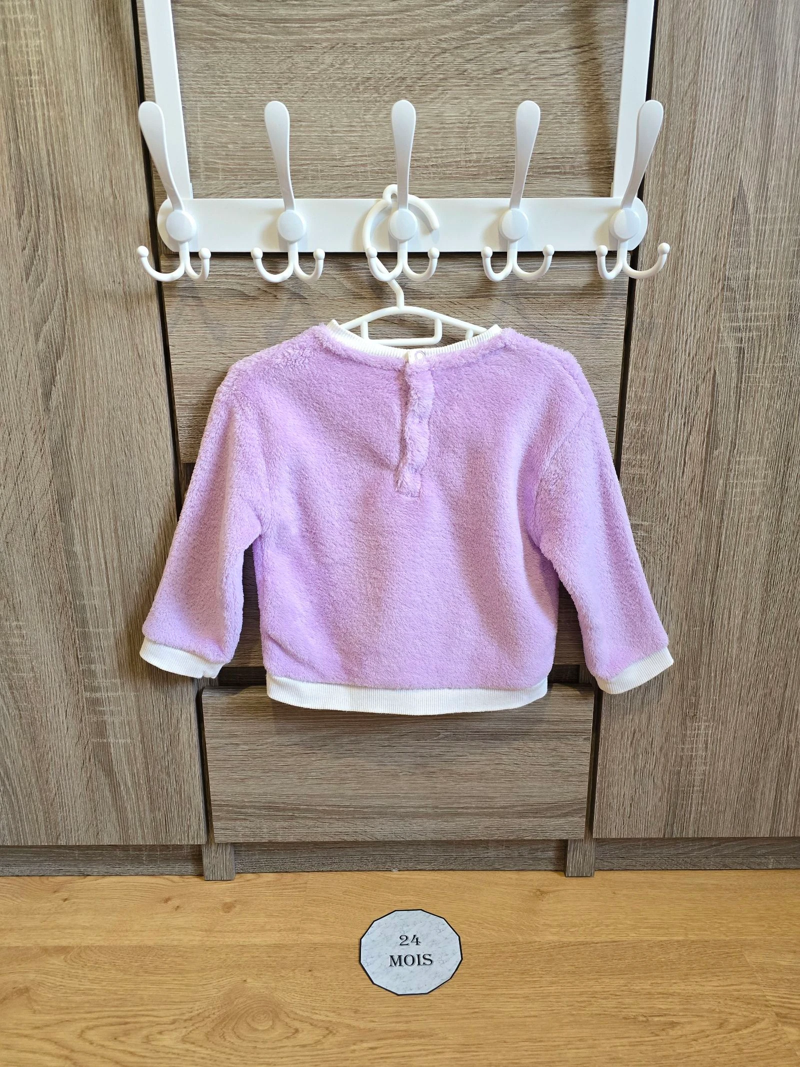 Roupa Bebê Menina - Pijama Marie Violeta - Disney - 24 meses – photo 7